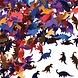 Creative Converting Confettis dinosaures 14 grammes | par pièce