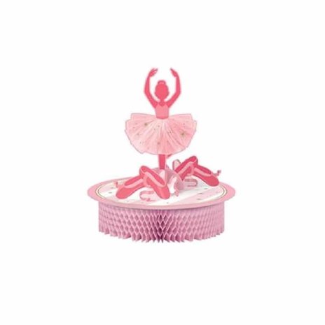 Creative Converting Décoration de table « Ballerine Twinkle Toes » | 30 x 30 cm