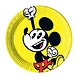 Procos Party Assiette Mickey Mouse Cool 18 cm | 8 pièces