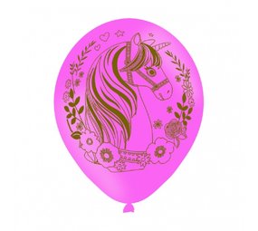Riethmüller Ballons Licorne Magique 28 cm | 6 pièces