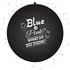 Blauer oder rosa Ballon zur Geschlechtsenthüllung (Mädchen), 1 Stück