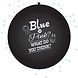 Haza - Witbaard Geschlechtsenthüllungsballon (Blau oder Rosa) Junge, 1 Stück