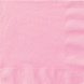 Unique Party Light Pink Napkins 33x33cm | 20 pieces