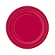 Unique Party Assiettes rouges 18 cm | 8 pièces