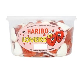 Haribo Silo rempli de bonbons en forme de cœur | 150 pièces