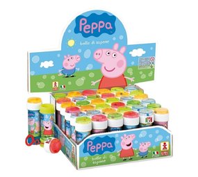 Henbrandt Souffleur de bulles Peppa Pig 60 ml chacun