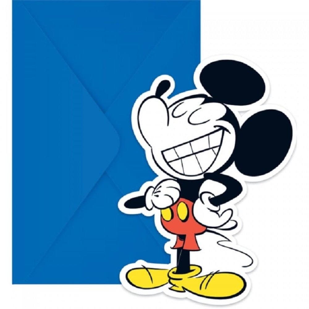 Vermeend virtueel Supplement Tuf-Tuf | Uitnodiging Mickey Mouse Cool | Feestartikel en traktaties -  Tuf-Tuf Nederland