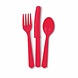 Unique Party Rood Bestek 18-delig Unique Party Rood Bestek 18-delig