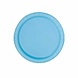Unique Party Light Blue Plates 18cm | 20 pieces