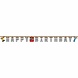 Haza - Witbaard Happy Birthday Construction Handyman Letter Banner | 220cm