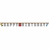 Haza - Witbaard Happy Birthday Construction Handyman Letter Banner | 220cm
