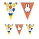 Haza - Witbaard Miffy "Party" Flag Garland 10 meters | per piece