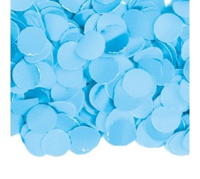 Confetti 1 kilo light blue paper