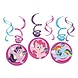 Riethmüller Decoratie Swirls My Little Pony 61cm | 6 stuks Riethmüller Decoratie Swirls My Little Pony 61cm | 6 stuks