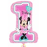 Anagram Minnie Mouse Foil Balloon 1 Year | 76cm