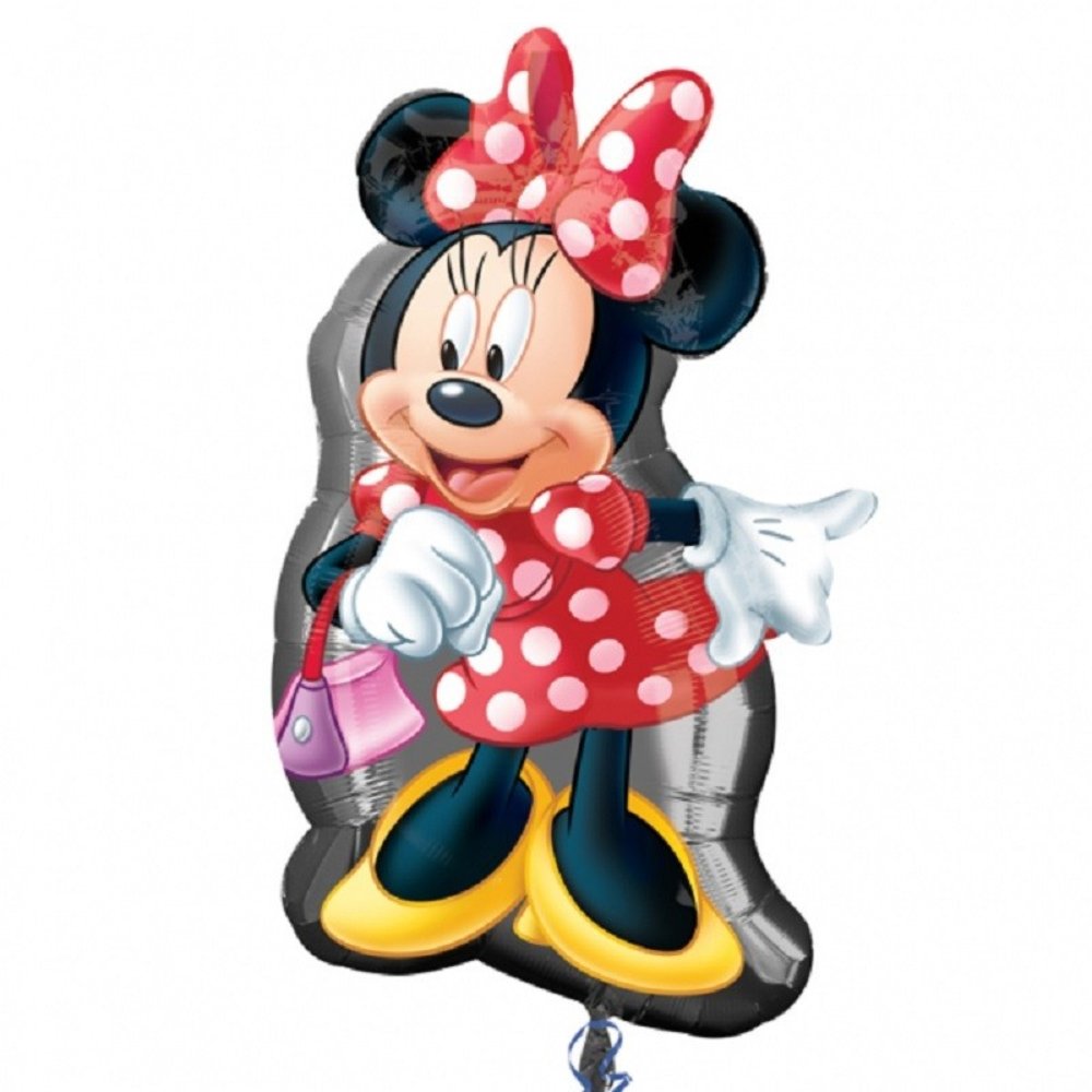 Anagram Minnie Mouse SuperShape Folie Ballon 81x48cm | per stuk Anagram Minnie Mouse SuperShape Folie Ballon 81x48cm | per stuk