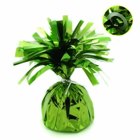 WeFiesta Green Balloon Weight 160 grams | per piece