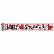 Banner Baby Shower Lady Bugs rood Banner Baby Shower Lady Bugs rood
