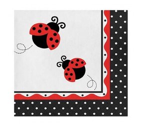 Servet Ladybug Fancy 33x33cm Servet Ladybug Fancy 33x33cm