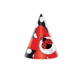 Ladybug Fancy Hat 8 pieces