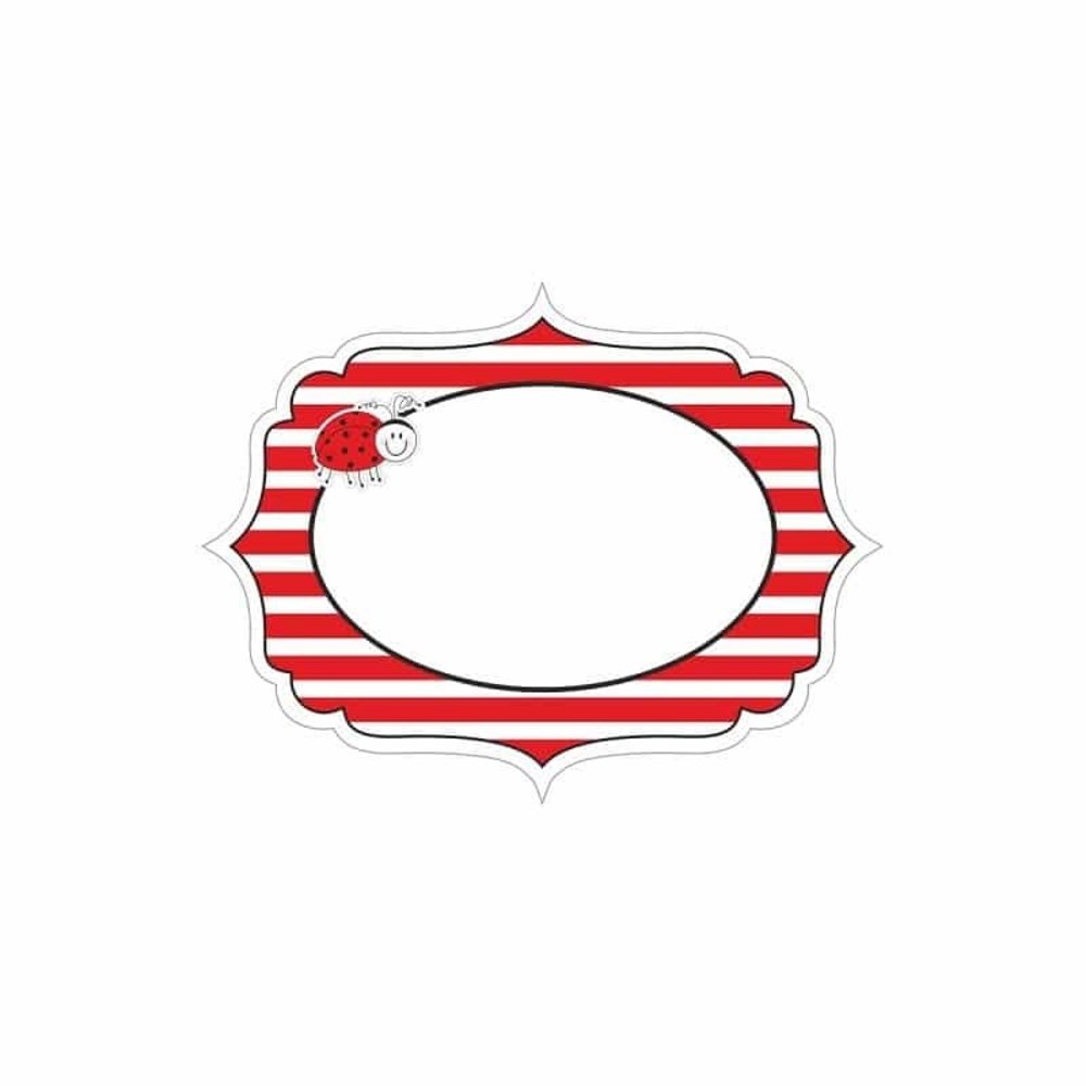 Namensschilder Marienkäfer-Fancy