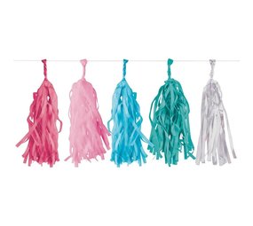 Riethmüller Tassel Garland Flamingo Paradise 4 m | per piece