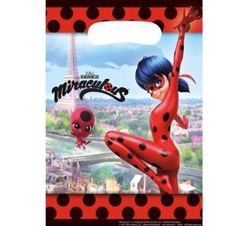Riethmüller Miraculous Ladybug Partytüten 16x24cm | 8 Stück