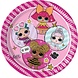 Procos Party Assiettes LOL Surprise Glitterati 23 cm | 8 pièces