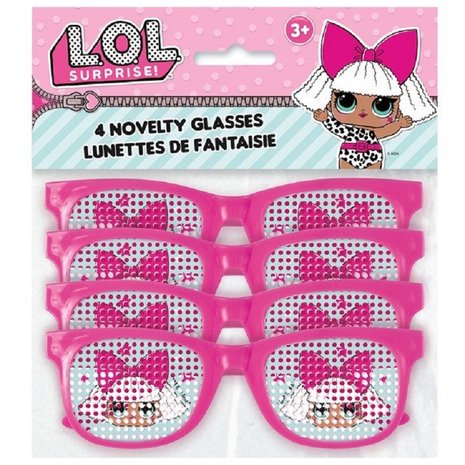 Unique Party LOL Surprise Glasses | 4 pieces