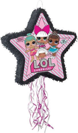 Unique Party LOL Surprise Pull Pinata 56x58cm | pro Stück