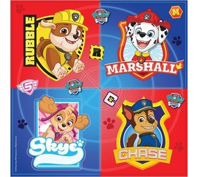 Riethmüller Paw Patrol Servietten 33x33cm | 16 Stück