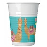 WeFiesta Lama Party Cups 200ml | 8 pieces WeFiesta Lama Party Cups 200ml | 8 pieces
