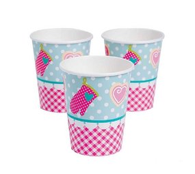 Beker Cupcake Party Baking | 8 stuks Beker Cupcake Party Baking | 8 stuks