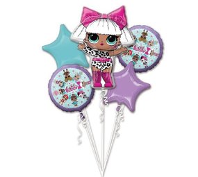 Anagram LOL Surprise Folienballonstrauß | 5-teilig