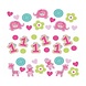 Amscan Confetti Fun to be one Safari pink 34 grams