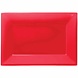 Schaal rechthoekig appel - rood | 3 stuks Schaal rechthoekig appel - rood | 3 stuks