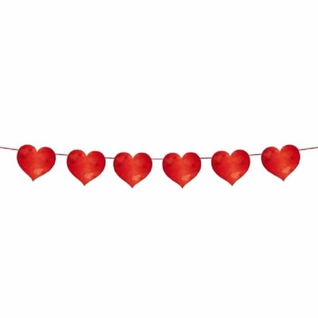 Heart Garland 6 meters