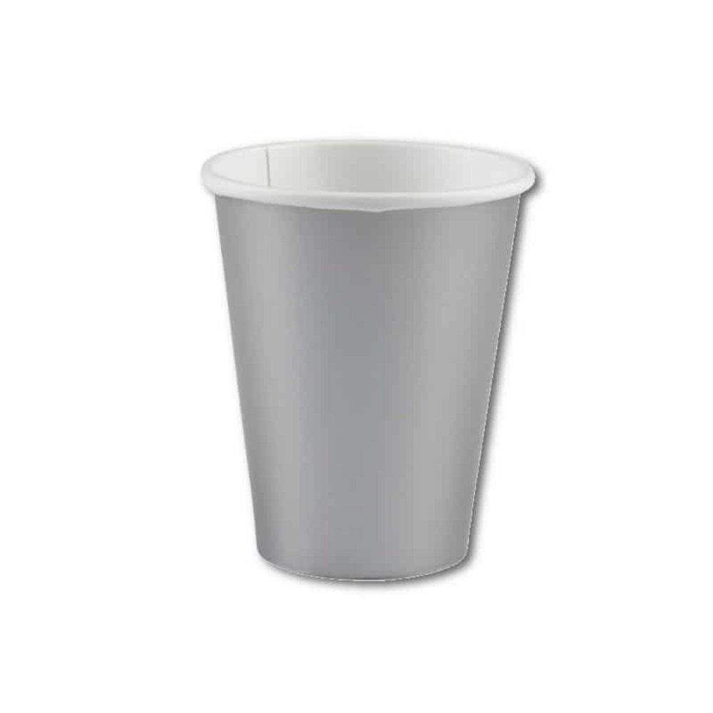 Unique Party Silver Cups 270ml | 14 pieces