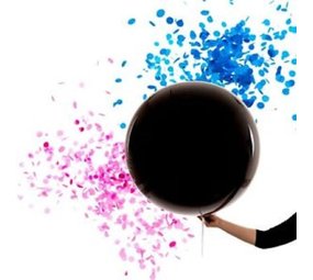 Ballon-Geschlechtsenthüllung: Junge oder Mädchen?