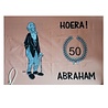 Gevelvlag 50 jaar Abraham Gevelvlag 50 jaar Abraham