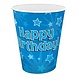 Alles Gute zum Geburtstag! Blaue Tasse mit Sternen | 8 Stück