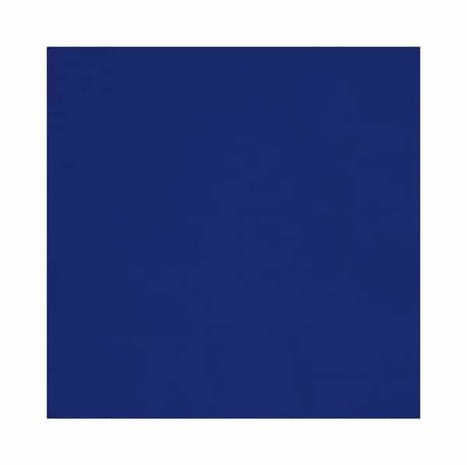 Unique Party Serviettes bleu foncé 25 x 25 cm | 20 pièces
