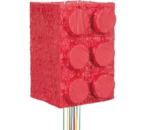 Unique Party Piñata Lego à tirer 3D 38 x 25 x 55 cm | à l'unité