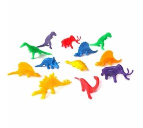 Unique Party Dinosaurier-Gastgeschenke, 6 cm | 12 Stück