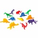 Unique Party Dinosaurier-Gastgeschenke, 6 cm | 12 Stück