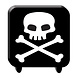 Tuf-Tuf Totenkopfkerze 7x7cm | pro Stück