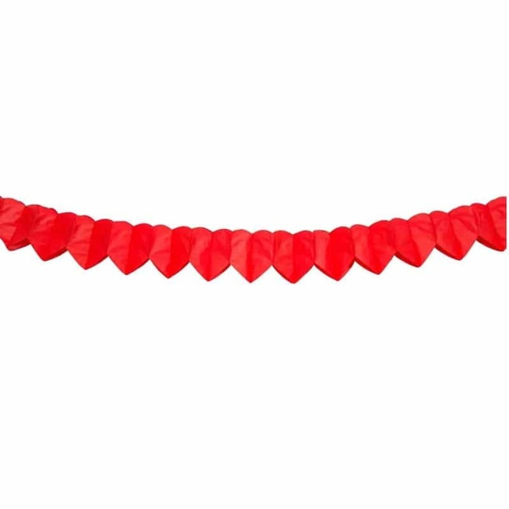 Folat Rote Mini-Herzgirlande