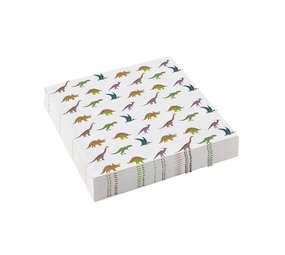Riethmüller Happy Dinosaur Napkins 25x25cm | 20 pieces