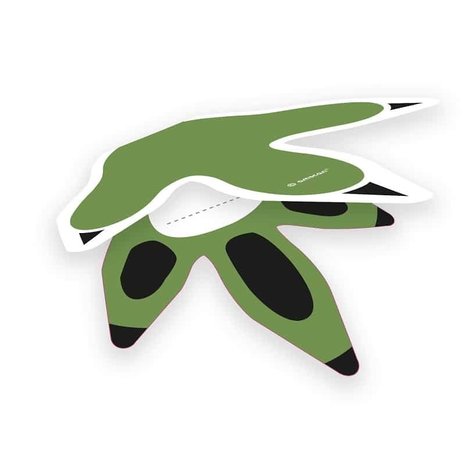 Riethmüller Happy Dinosaurus Tafelkaartjes 8,5x10cm | 8 stuks