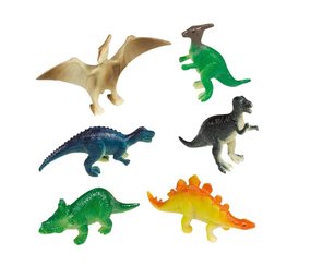 Riethmüller Happy Dinosaurus Spielzeugset zum Mitnehmen | 8 Stück